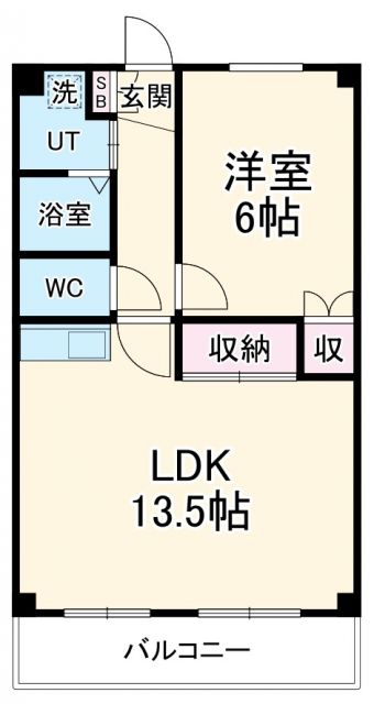 ラ・ルーチェKOSAIの間取り写真