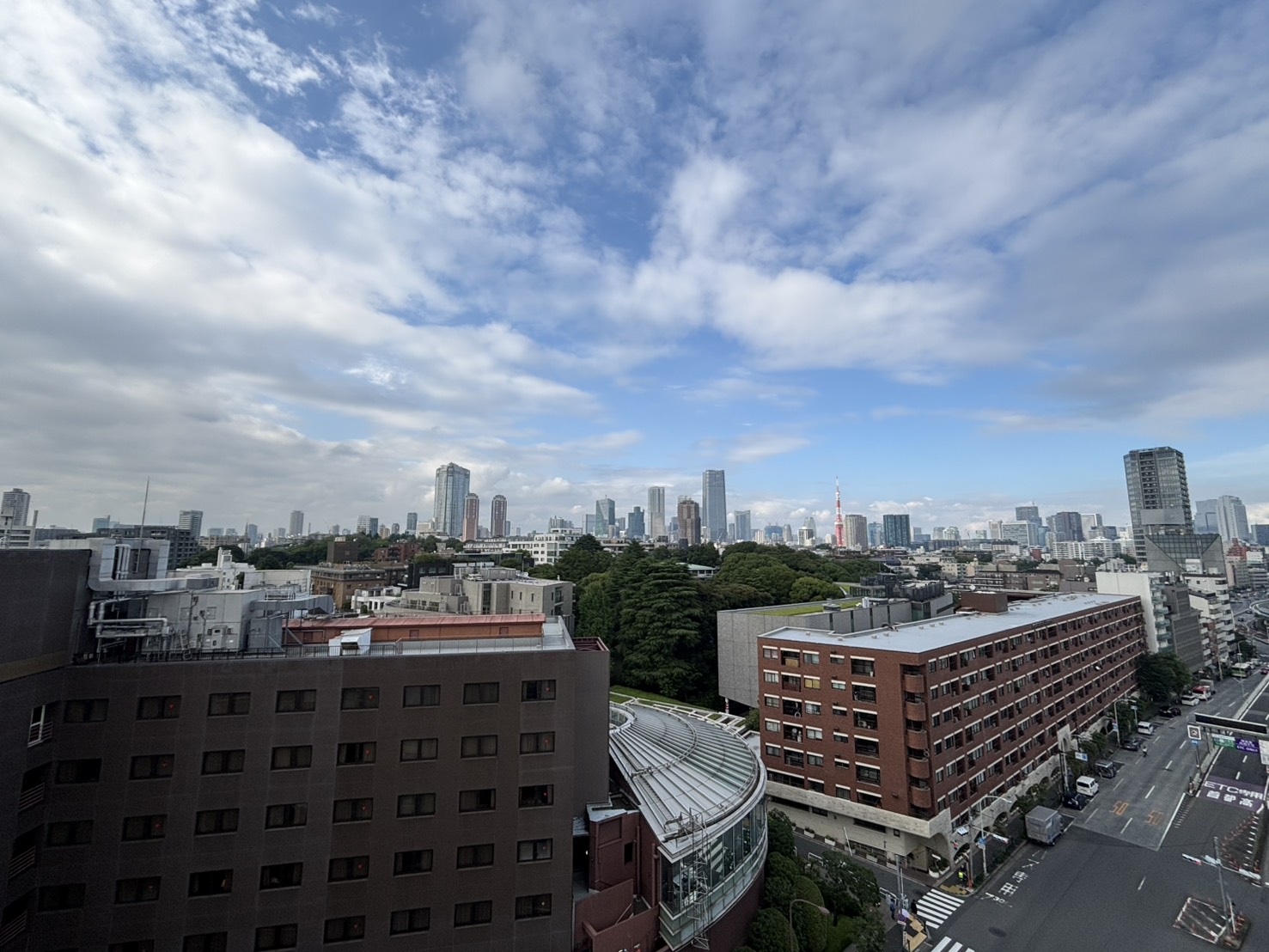 眺望　東京タワーも、見えます。