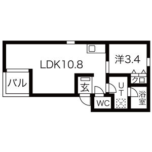 Neo港楽の間取り写真