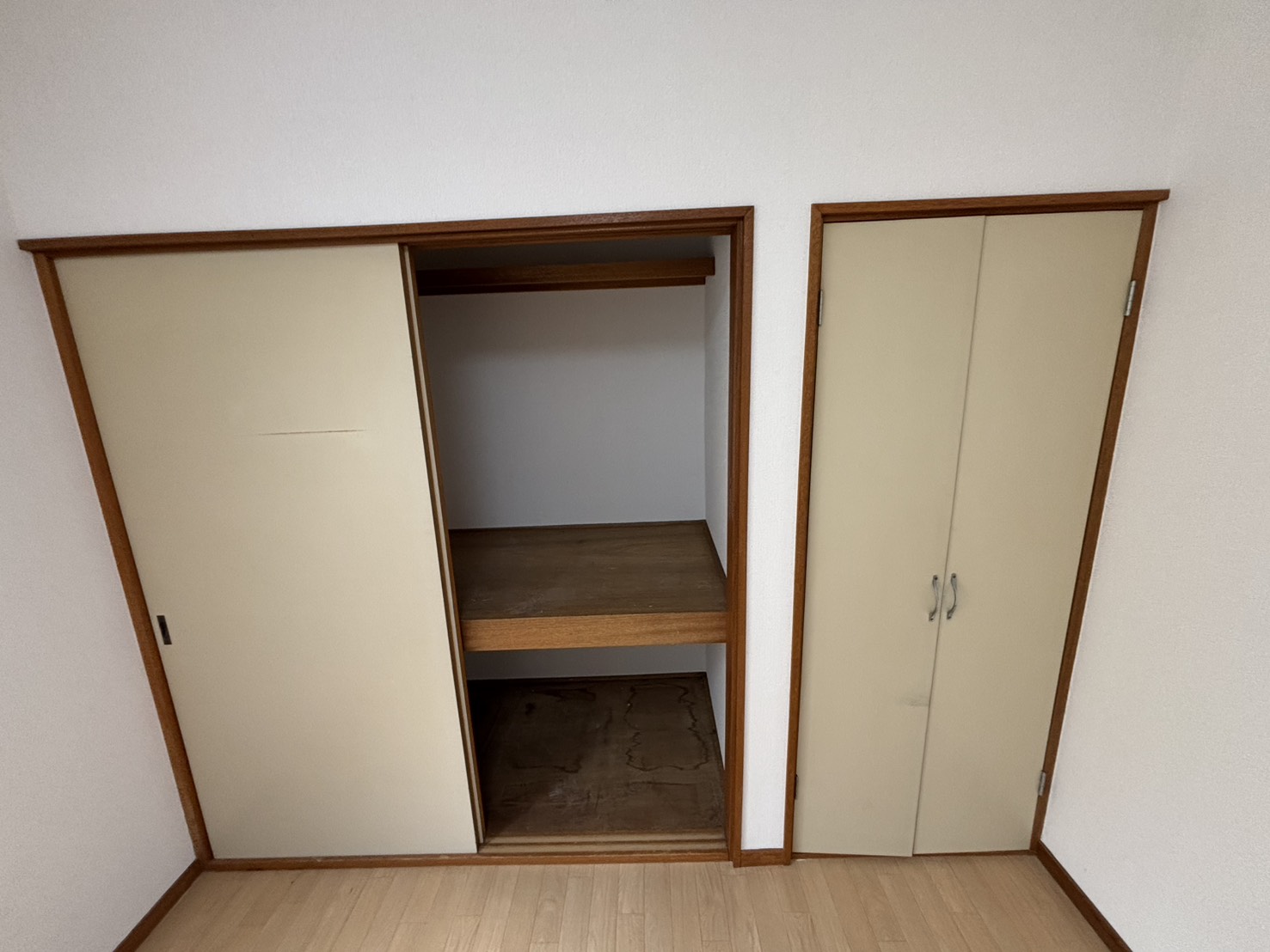 収納　別号室、別間取りの写真になります。