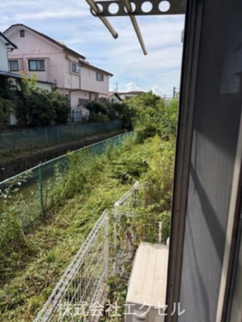 バルコニー　日当たり良好です。