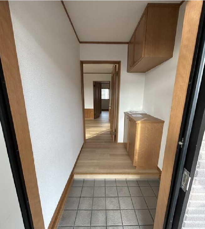玄関　ゆったりとした玄関です