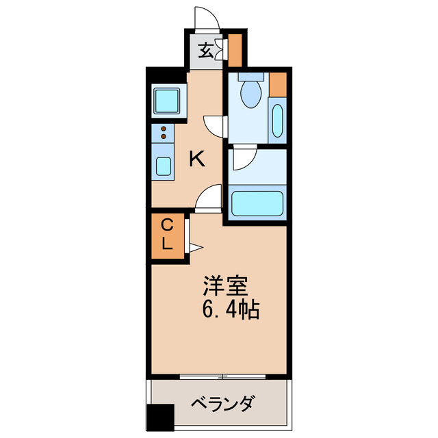 レジディア久屋大通の間取り写真