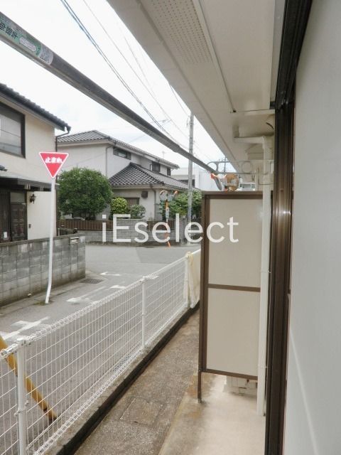 バルコニー　お洗濯物も干せるバルコニーです。