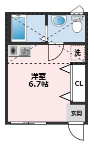 風と貝殻のエスペールの間取り写真