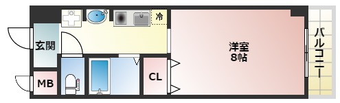 ADORERの間取り写真