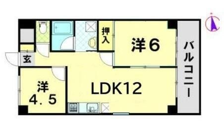 東京ロイヤルコートの間取り写真