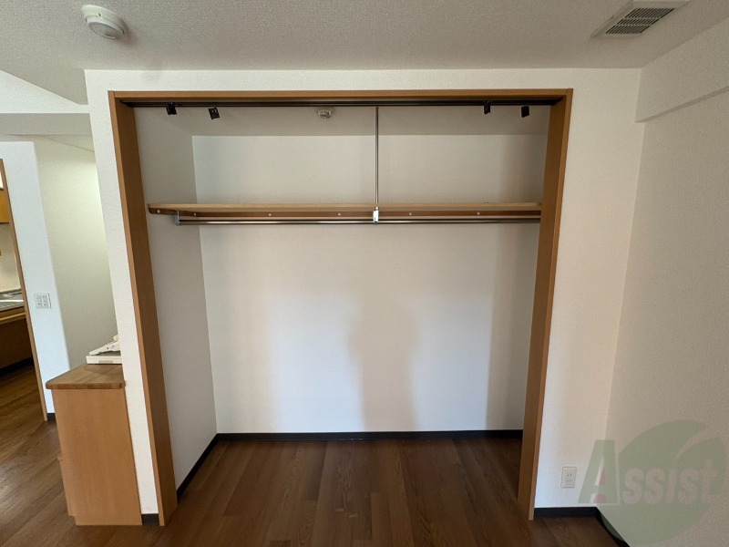 収納　収納もバッチリあるのでお部屋が片付きますよ！