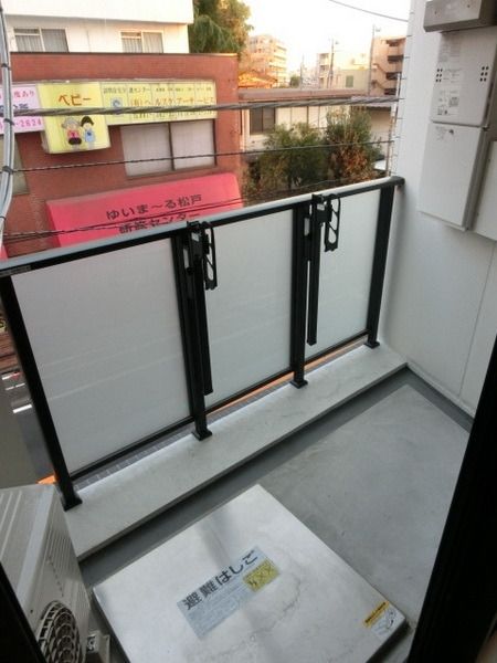 眺望　バルコニーです