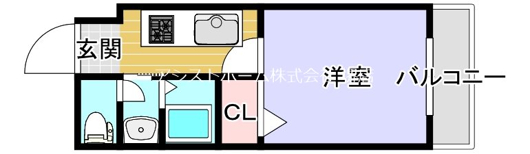 BRILLIANT浅香山の間取り写真