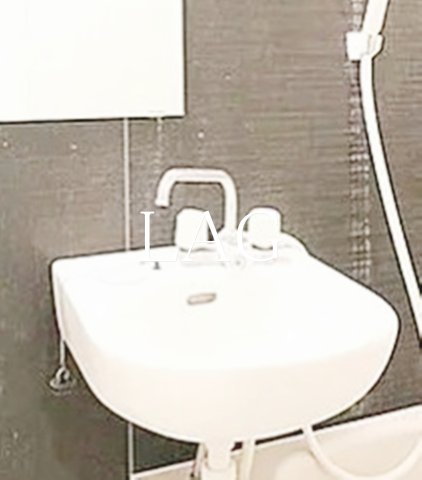 洗面設備　洗面台です。