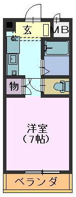 水野マンションの間取り写真