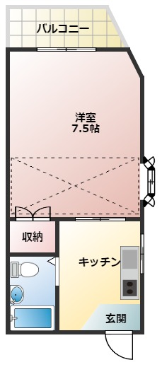 エクセル上島頭の間取り