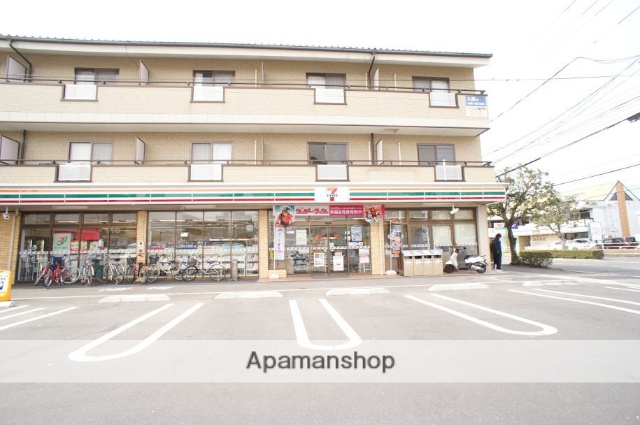 コンビニ　セブンイレブン倉敷中庄駅前店（コンビニ）まで450m