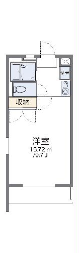 レオパレスクールの間取り