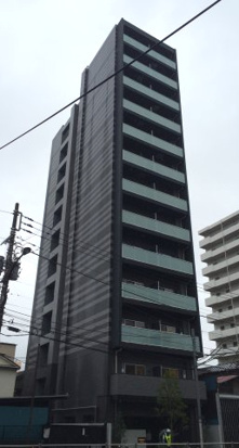 台東区日本堤のマンションの建物外観