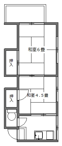 柏荘_間取り_0