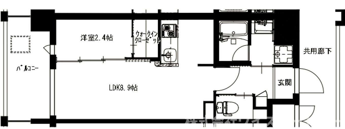 YSP城野の間取り