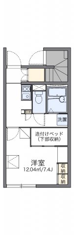 レオパレスラインIIの間取り