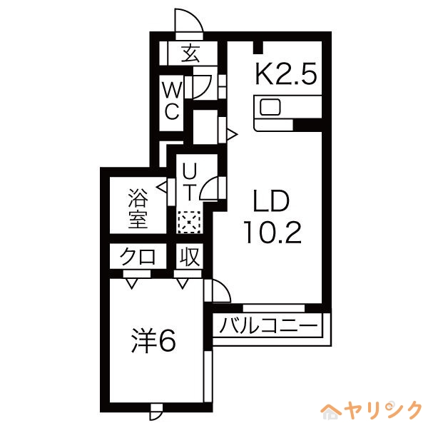 アイリッシュの間取り