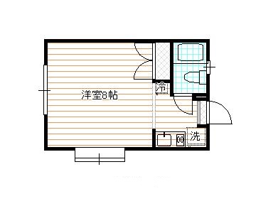 サンリッチ11の間取り