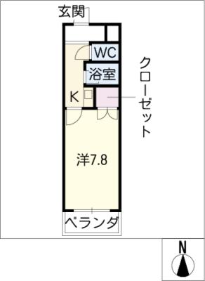 グレイス　ヒルズIの間取り