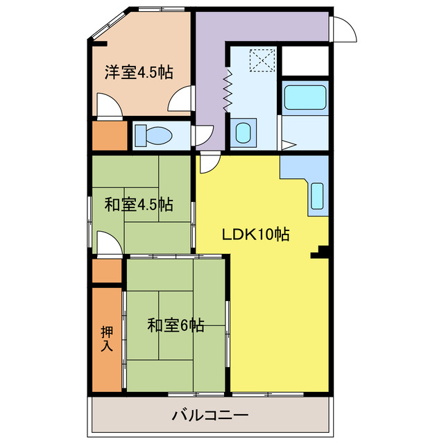 スカイメゾンの間取り