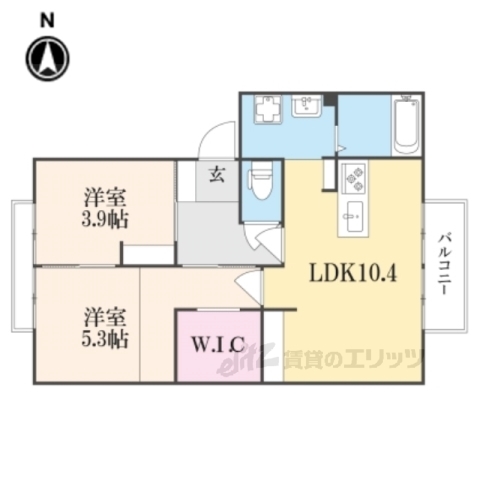 レーベンハイムの間取り