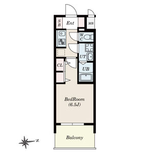 S-RESIDENCE上飯田Northの間取り