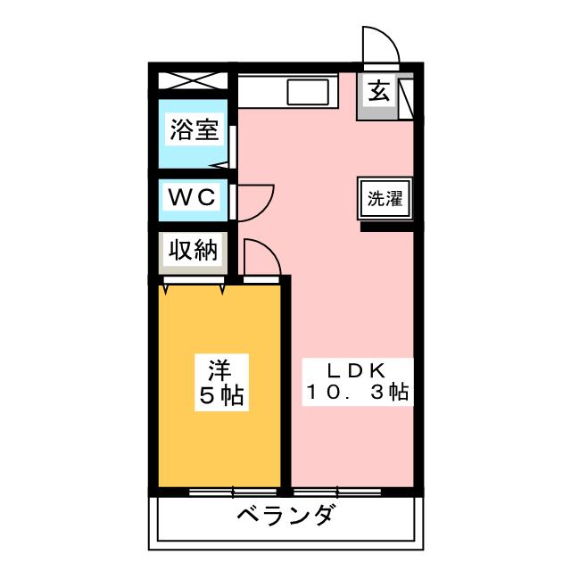 アールイーステージ刈谷の間取り