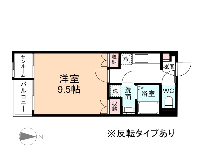 メゾンＫ＆　IXの間取り