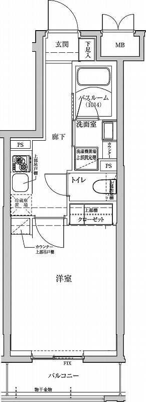 【アルテカーサアリビエ東京イーストの間取り】