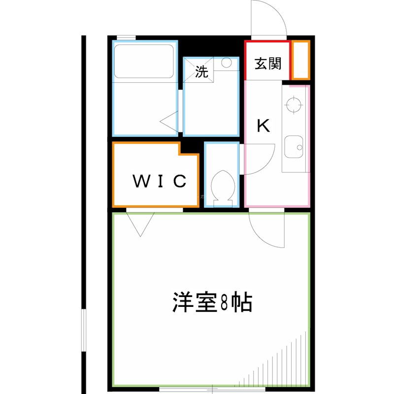 ヴィラージュ井の頭の間取り