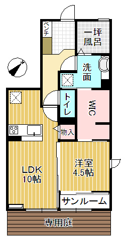 ミライエ・クレアの間取り