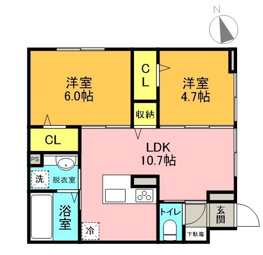 桜井5丁目新築ROOMの間取り