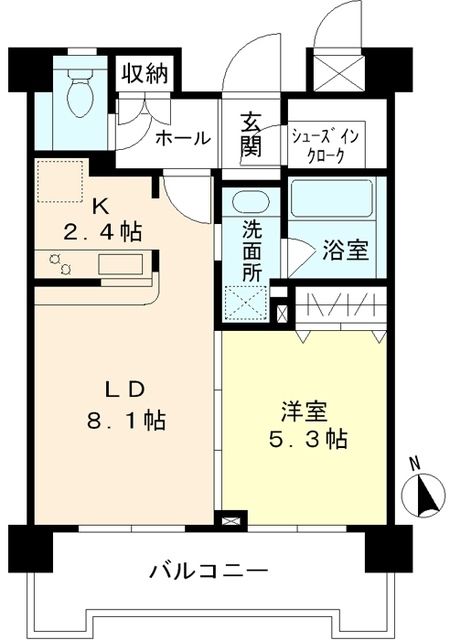 プレミアコンフォート西荻窪の間取り