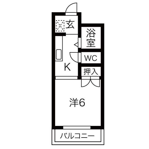 ロイヤル大野の間取り