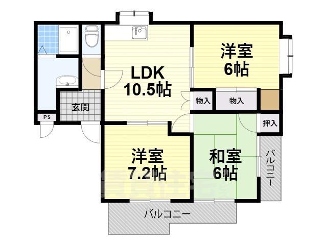 プロスペリティの間取り