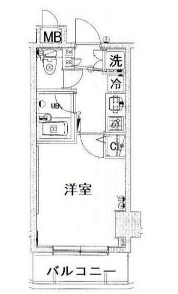 パークウェル曙橋駅前の間取り