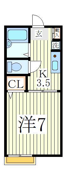 レジデンスの間取り