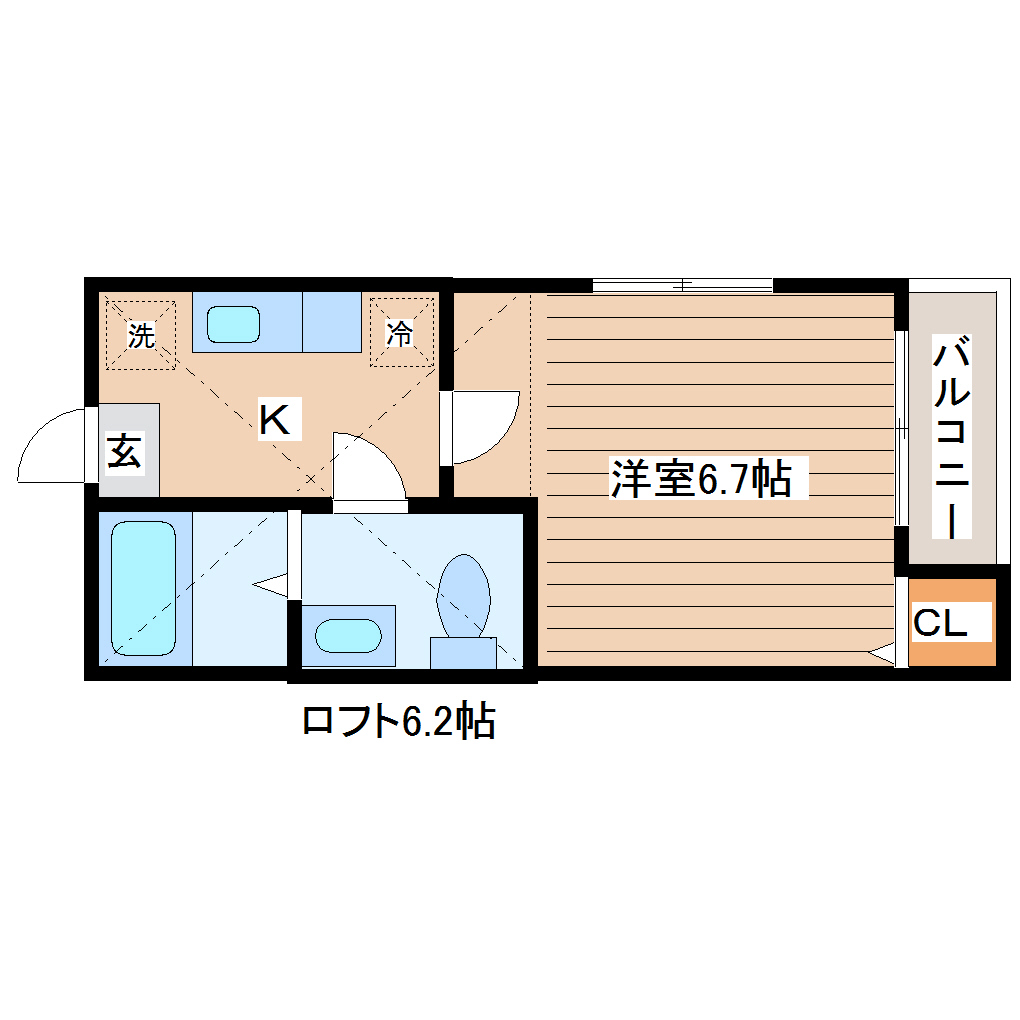 ドリームIの間取り