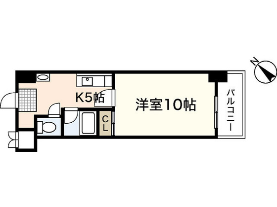 広島市安佐南区大町東のマンションの間取り