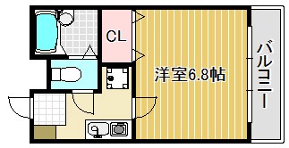 前川ハイツの間取り