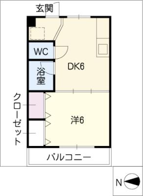 アクセスコートIIの間取り