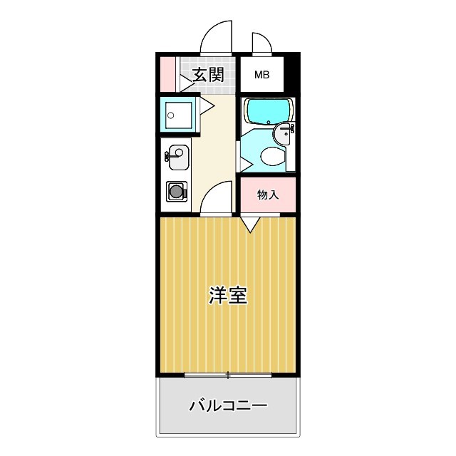 ヴェルドール垂水の間取り