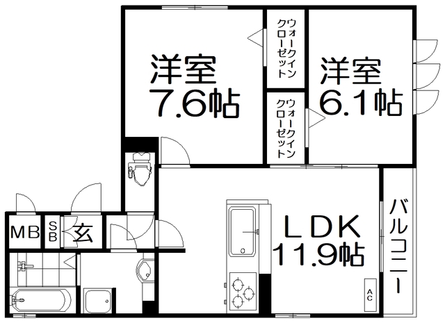 campanellaの間取り