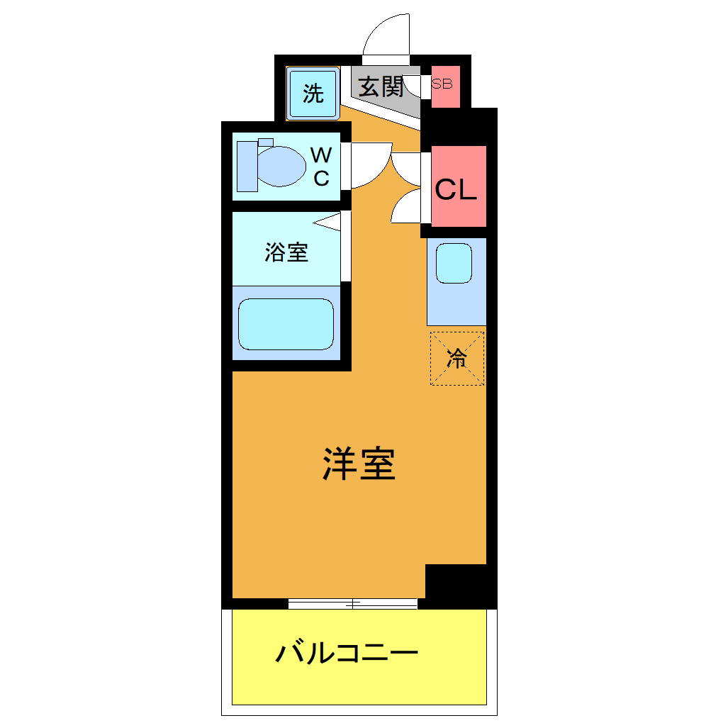 浦安市北栄のマンションの間取り