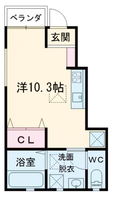 Ｓｏｌｉｓ四筋目の間取り