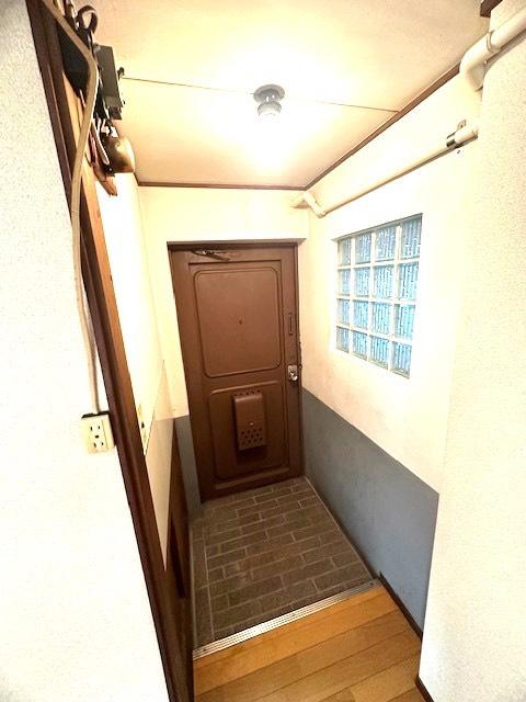 玄関　レトロな雰囲気の玄関
