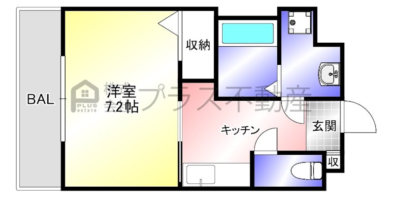 ユーミークランツ殿町の間取り